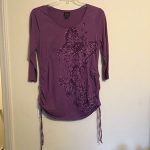 Oh baby by Motherhood maternity top ( L)